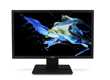 

Acer Essential-19.5 "Monitor (LED display, 1600x900 pixels, VGA port, 16.2o W), black color