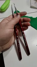 Línea de gancho profesionales Sable pelo cepillo de pintura de arte en miniatura cepillos para dibujo Gouache pincel para óleo arte suministros r60