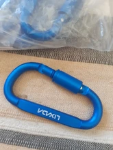 Lixada-mosquetón de supervivencia, conjunto con rizador, cierre de tornillo, gancho colgante, hebilla, equipo de escalada, acampada, 9 Uds.