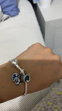 LMNZB-pulsera de plata de ley 925 con certificado de 100%, cadena de serpiente, abalorio, plata 925, LHB925