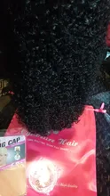 Cynosure-pelucas de cabello humano con encaje frontal para mujeres negras, Remy, rizado, brasileño, prearrancado, cierre de encaje, 13x4/13x6