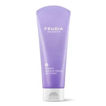 

Cleansing Foam - Blueberry Hydrating Cleansing Gel to Foam Frudia Moisturizing Soothing Face Skin Care Korea Cosmetic Cleanser
