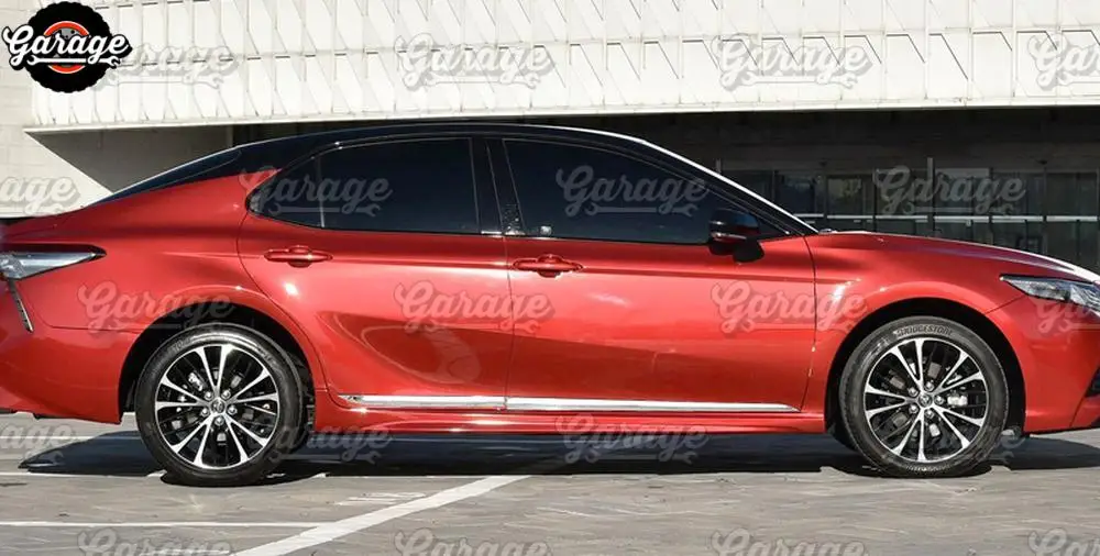 Декоративные молдинги на дверь для Toyota Camry-ABS пластик молдинг 1 комплект/4 шт украшения автомобиля Стайлинг
