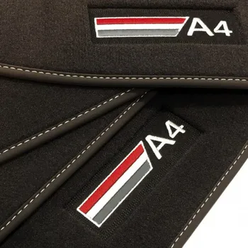 

Audi A4 B6 Avant mats (2001 - 2004) Velour logo