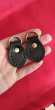 Botón de cuero de moda hecho a mano para bolso, botón de reemplazo para bolso de hombro, hebilla D de alta calidad, accesorio de bloqueo