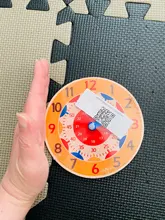 Juguetes de reloj de madera Montessori para niños, hora y minuto, relojes cognitivos, juguetes para niños, preescolar temprano, ayudas para enseñanza