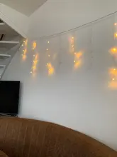 String-Lights Curtain Droop Icicle Outdoor-Decoration Christmas Garden Party 220V Drop-5m