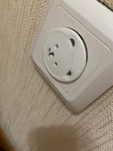 Uds Oso de la UE de toma de corriente eléctrica bebé niños guardia de seguridad de protección de clavijas antidescargas eléctricas Protector de la cubierta