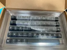 Keycap-Set Poker Gh60 Mx-Stem-Keyboard Xd84 Xd64 Doubleshot WOB Xd68 Xd75 Xd87 White