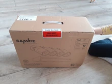 SANNCE-sistema de cámaras de seguridad POE NVR para exteriores, Kit de videovigilancia con 8 canales, 5MP, IP66, IR-CUT, CCTV, Canera