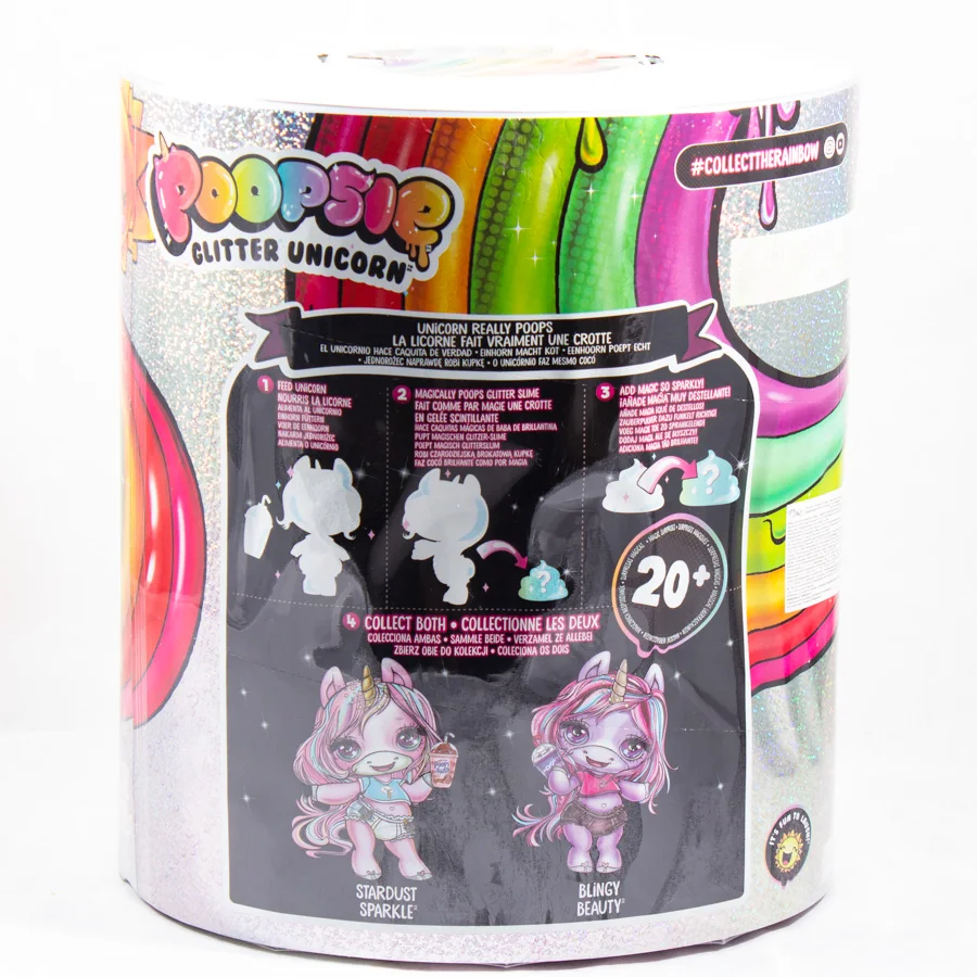  Poopsie Surprise Glitter Unicorn- Pink Or Purple, Multicolor  (561149) : Toys & Games