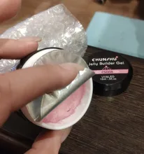 Nuevo Semi Arte para uñas transparente jalea Gel UV uñas 15ml camuflaje Color sólido francés la rápida construcción las uñas de Gel de Color