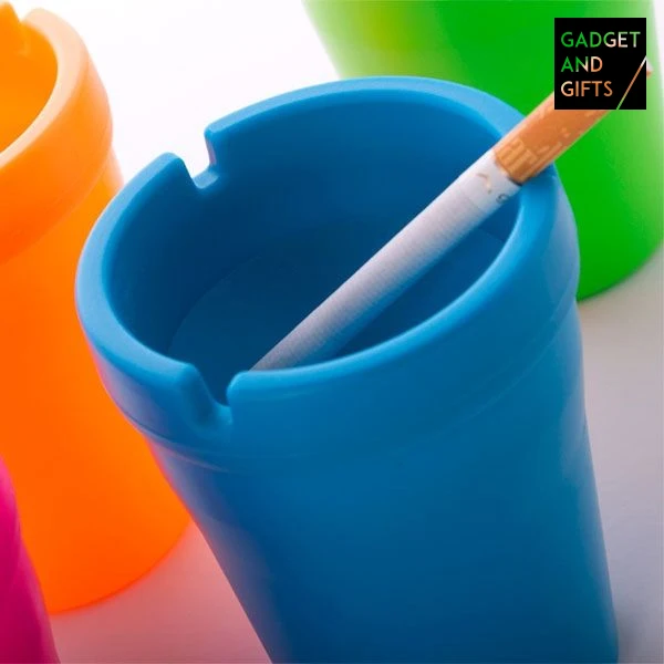 Portable Ashtray with Cover