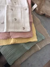 5 uds alimentación de bebé Toalla de gasa suave Toalla de baño recién nacido Saliva toalla paño del Burp D09 20 Dropshipping. Exclusivo.