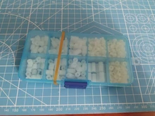 Tornillo de nailon M3NH1 M3, separador de nailon hexagonal Blanco/Negro, cabeza plana, espaciado de plástico de nailon, tuercas, 300 Uds.