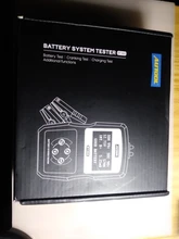 AUTOOL-Probador de batería BT360 de coche, analizador digital de 12V, prueba automática de baterías de vehículos, herramientas de diagnóstico de carga, escáner