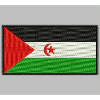 

Bandera SAHARA para mascarilla parche bordado Iron patch toppa ricamata gestickter patch patch brode