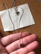 Collares de cuentas anenjary simples de Plata de Ley 925 con suerte para mujer, gargantilla de cadena corta, collares S-N554