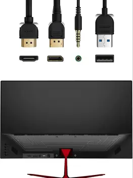 YEYIAN tone ODRAZ 2001 монитор для ПК игровой Бескаркасный светодиодный, 1080P HD, 165 Гц, 250cd/m2, 1 мс, 3000:1, 16:9, 178 °, 16,7 М цвета, true Low Motion Blur, G-Sync, FreeSync, DP/HDMI, стерео...