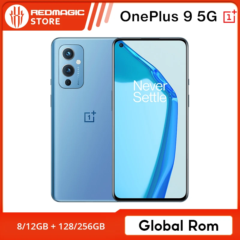 best phone in one plus Global Rom Oneplus 9 Snapdragon 888 5G Smartphone 8GB 128GB Warp Charge 65W Cellphone 120Hz AMOLED Display 48MP Triple Cameras best phone of oneplus
