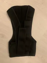 Aptoco-corrector postural de espalda ajustable, corrector de postura para clavícula y espalda, entrenador corregir espalda encorvada