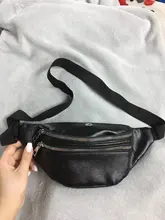 2020 Fanny paquete de la cintura bolsos con forma de Banana de cuero de la PU bolsa de cadera de las mujeres de los hombres correa de teléfono de cremallera bolsa titular de dinero de bolsillo Wasitbag Honda