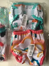 Happyflute-cubierta de pañal de tela ecológica para recién nacido, diseño de PUL a presión, gancho y bucle