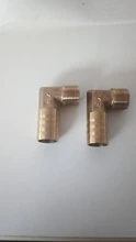 Hose-Barb-Fitting Adapter Connector Brass Bsp Male 14/16mm Thread-Elbow Barbed-Coupler