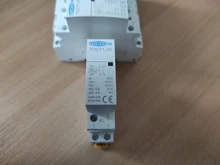 Din Rail Modular Contactor 50/60hz 220V/230V 2no 2nc Household 2P 25A TOCT1 1NC 1NO