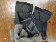 Guantes de esquí a prueba de frío para invierno, resistentes al agua, cálidos, para pantalla táctil, clima frío, a prueba de viento, antideslizantes