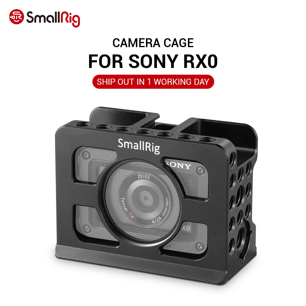 Клетка SmallRig RX0 для камеры Sony защитная с резьбовыми отверстиями 1/4 дюйма