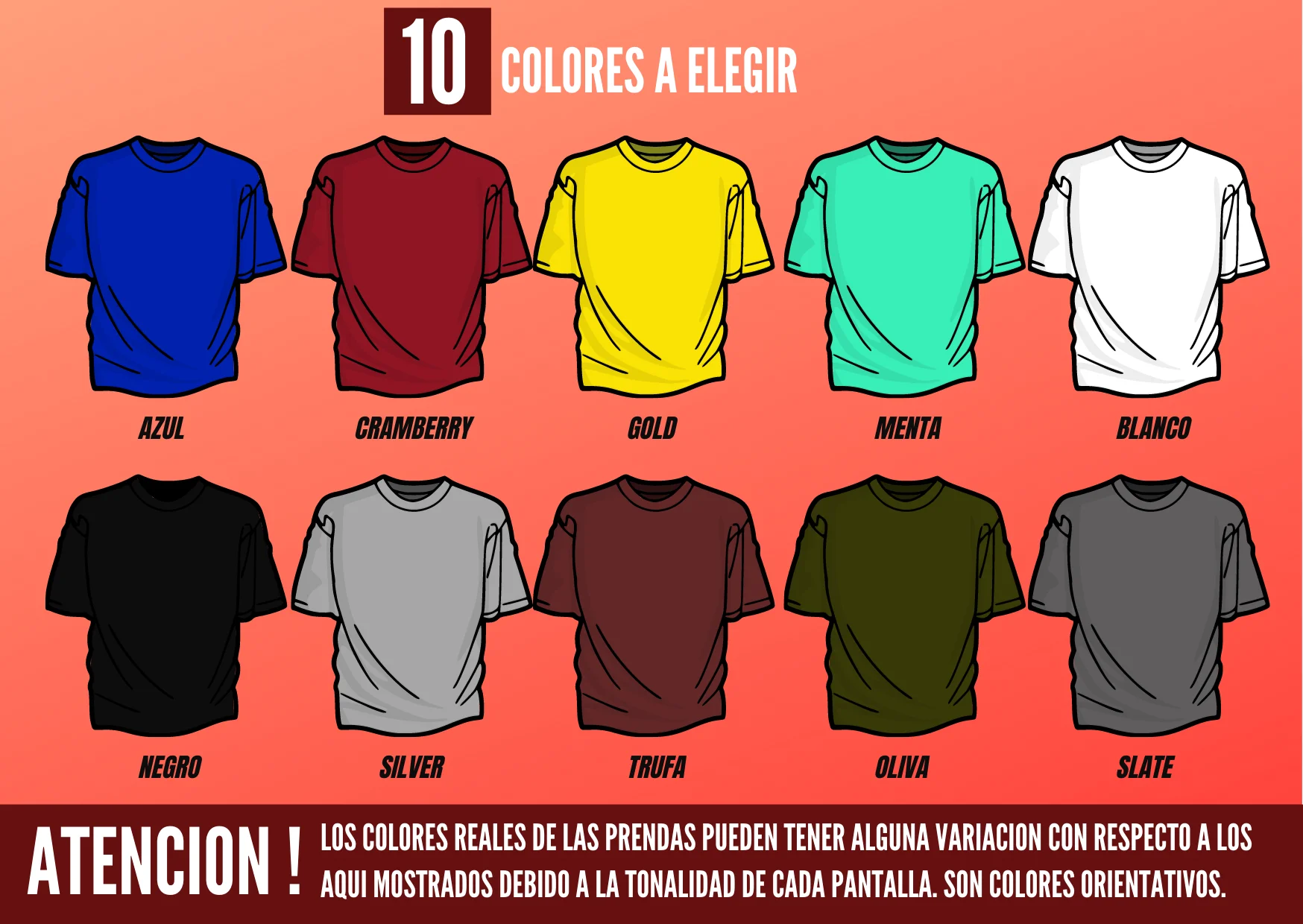 Pack / Lote 5 Camisetas Lisas 100% Algodón 150 Gramos Grs Negras Blancas Adulto Hombre Manga Corta Gris Amarillo Verde Para Estampar Unisex Talla S M L XL XXXL Tallas