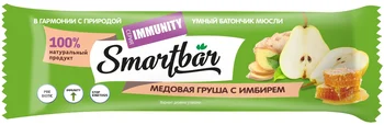 

Batonchik Musley-honey pear with ginger, smartbar 40g.