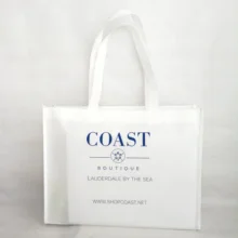 Подарочная коробка сумки с ручками многоразовые нетканые ткани бутик сумка для Свадебные сувениры Пользовательский логотип упаковка giveaways сумка