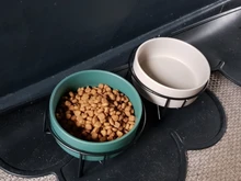 Bowl Feeder Water-Dispenser Dogs Ceramic for Puppy-Cat Eating Dishes Products -P007