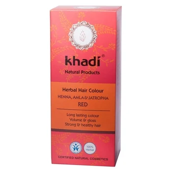 

Khadi vegetable hair dye "henna, Amla and jatropha"