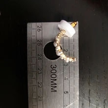 S925 aguja diseño coreano pendientes de Metal geométrico Irregular círculo lágrima perla simulada pendientes para las mujeres regalo