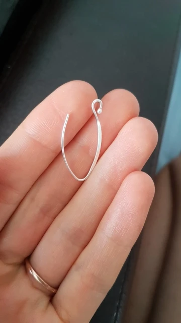 Juego de 100 ganchos de plata de ley 925 para fabricaci/ón de pendientes suministros en oro y plata hipoalerg/énicos para hacer pendientes