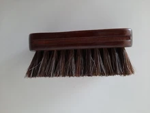 Shine Polishing Brush Auto Wash Car Interior Leather Textile Cleaning Brush with Horsehair