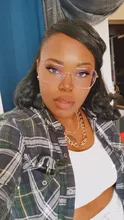 Extensión de cabello sintético con cola de caballo, cabello liso rizado de 16 pulgadas con dos peines de plástico con cordón, color negro Natural