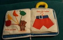 Cloth-Book Parent-Children Early-Learning Baby Educational Soft Interactive-My 3D Ce