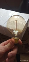 Light-Bulb Filament Vintage-Lamp G125 Incandescent E27 Retro Edison G80 ST64 110V 220V