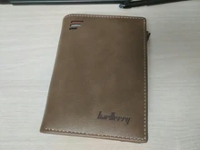 Billetera corta con cremallera para hombre, monedero Vintage de gran capacidad, tarjetero de marca de lujo