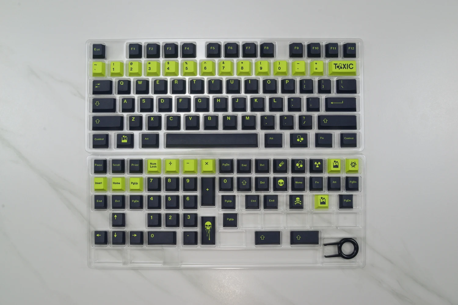 Gmk-teclas Pbt Tóxicas para Teclado Mecânico Perfil Cereja Dye-sub Personalizado 129 Chaves - Imagem 4