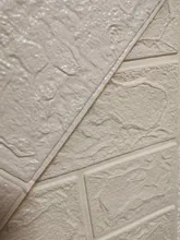 Wall-Sticker Imitation-Brick Home-Decor Living-Room Foam Self-Adhesive Waterproof DIY