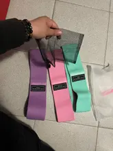 Bandas de resistencia para Fitness, Juego de 3 piezas, banda elástica expansora de goma para entrenamiento en casa, equipo de ejercicio