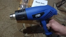 PROSTORMER-pistola de aire caliente eléctrica de 220V, herramienta eléctrica Industrial de 2 temperaturas variables, 2000W, con cuatro accesorios de boquilla
