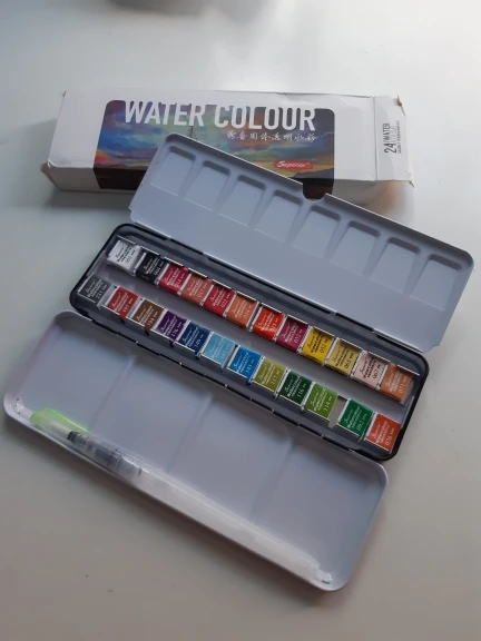 Water Color Acuarelas Fontes Fontes