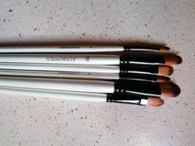 6 uds. De pinceles para pintura de acuarela Gouache, diferentes formas, punta redonda de nailon, conjunto de pinceles de pintura suministros para pintura artística 03183