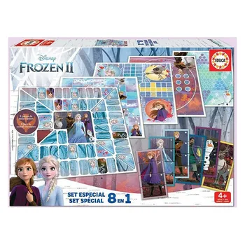 

Board game 8 in 1 Frozen Educa (ES)